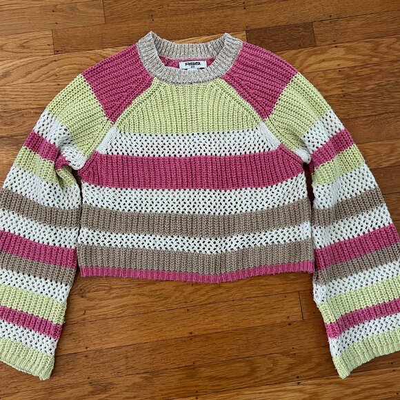 RSQ Multicolored Knit Sweater - Picture 1 of 6